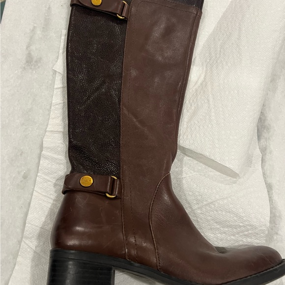 Franco sarto tall two tone size 8 boots. - Picture 2 of 5